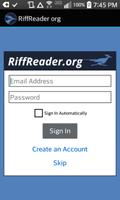 RiffReader.org スクリーンショット 2