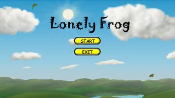 Lonely Frog Affiche