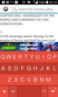 Kenya Constitution plakat