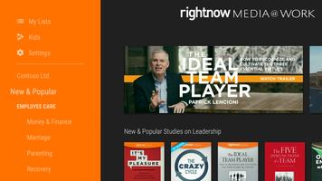 RightNow Media @Work for Android TV Cartaz