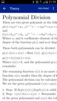 Polynomial Division Calculator скриншот 1