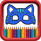 Coloring Book for Masks Heroes icon