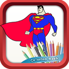 SuperHeroes Coloring Book icône