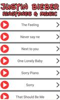 Justin Bieber Ringtones + Wall 截圖 1