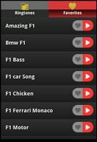 Motor Racing Ringtones capture d'écran 1