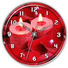 Candle Clock Live Wallpaper icono