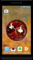 Candle Clock Live Wallpaper captura de pantalla 2