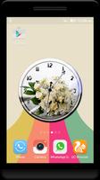 Bouquet Clock Live Wallpaper 截图 3