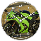 Bikes Clock Live Wallpaper ikon