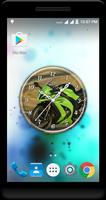 Bikes Clock Live Wallpaper syot layar 3