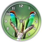 Blue Throated BeeEaterClockLWP ikona