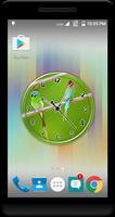 برنامه‌نما Blue Throated BeeEaterClockLWP عکس از صفحه