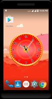 Gear Clock Live Wallpaper تصوير الشاشة 1