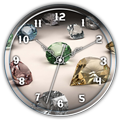 Diamond Clock Live Wallpaper