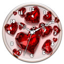 Diamond Heart Clock Live WP APK