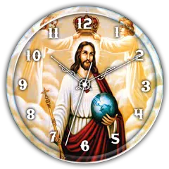 Jesus Clock Live Wallpaper