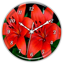 Lily Flower Clock Live WP APK