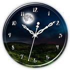 Moon Clock Live Wallpaper ícone