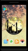 Muharram Clock Live Wallpaper syot layar 1