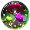 3D Mushroom Clock Live WP