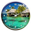 Paradise Island Clock Live WP