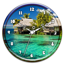 Paradise Island Clock Live WP APK