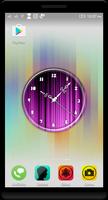 Purple Clock Live Wallpaper スクリーンショット 2