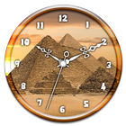 Pyramid Clock Live Wallpaper أيقونة