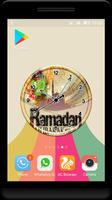 Ramadan Clock Live Wallpaper Affiche