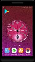 Ramadan Clock Live Wallpaper captura de pantalla 2