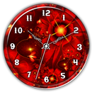 Red Clock Live Wallpaper APK