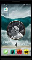 Wolf Clock Live Wallpaper poster