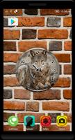 Wolf Clock Live Wallpaper screenshot 1