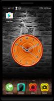 Wooden Clock Live Wallpaper Affiche