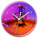 Water drop Clock LiveWallpaper APK