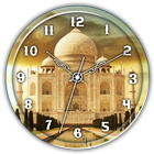 Taj Mahal Clock Live Wallpaper-icoon