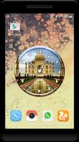Taj Mahal Clock Live Wallpaper-poster