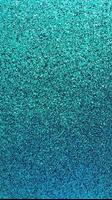 Blue Glitter HD Wallpaper Plakat
