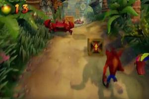 Hint Crash Bandicoot الملصق