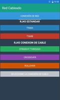 RJ45 Cableado โปสเตอร์