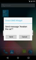 Direct SMS Widget plakat