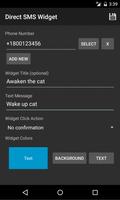 Direct SMS Widget Screenshot 1