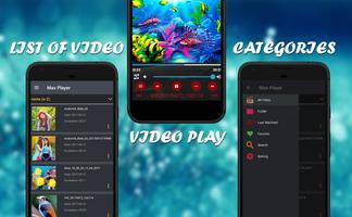 Max Player (HD Video Player) اسکرین شاٹ 2