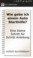 Auto überbrücken Affiche