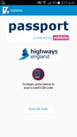Highways England Passport QR poster