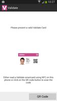 Validate NFC 포스터