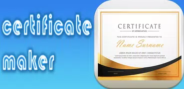 Certificate Maker Pro &  Create Certificate