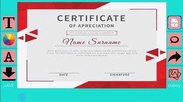 Certificate Maker Pro &  Create Certificate Affiche