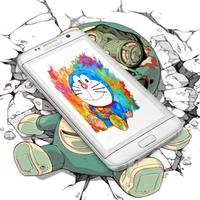 Doraemon live wallpaper 4K imagem de tela 2