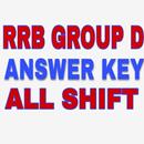 RRB GROUP D ANSWER KEY ALL SHIFTS APK